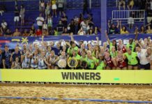 No encerramento do Paraíba World Beach Games, Brasil conquista título do Mundial de Handebol de Praia