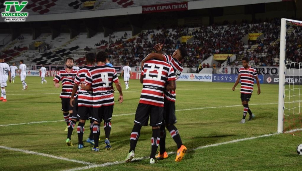 Santa Cruz-PE 3 x 1 Botafogo-PB_Amistoso no EstÃ¡dio ...