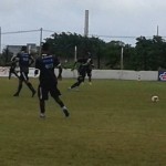 belo treino contra auto