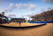 Paraíba World Beach Games faz campanha para doação de alimento no Mundial de Vôlei de Praia em João Pessoa