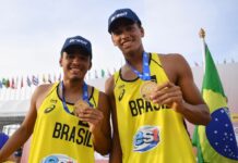 João Pessoa recebe 7ª etapa do Circuito Brasileiro de Vôlei de Praia com irmãos gêmeos jogando em casa