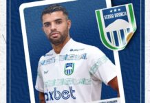 ATACANTE CHARLES ESTÁ DE VOLTA AO SERRA BRANCA