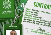 Nacional de Patos anuncia o atacante ex- Botafogo-PB para a temporada 2026