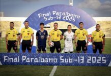 Treze conquista o título inédito do Campeonato Paraibano Sub-13 2025