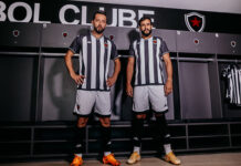 Botafogo-PB apresenta novo uniforme listrado para a temporada 2026