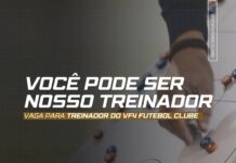 VF4 Futebol Clube abre vaga para treinador e reforça projeto de formação de atletas