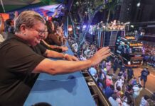 carnaval paraibano João Azevêdo prestigia 40° desfile das Muriçocas do Miramar e destaca investimentos do Governo no carnaval paraibano