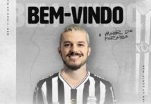 O meia Jean Carlo é o mais novo reforço do Treze Futebol Clube para a temporada 2026.