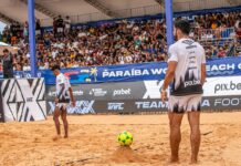 Torneio de futevôlei abre disputas do Paraíba World Beach Games nesta quinta-feira