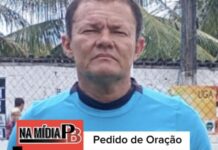 Ex-lateral Botafogo-PB, Treze e Santa Cruz-PB sofre AVC e mobiliza futebol paraibano em corrente de apoio