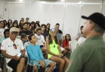 Lenda da vela e medalhista olímpico, Lars Grael ministra clínica no Paraíba World Beach Games