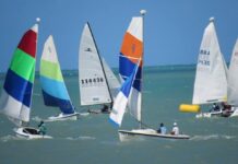 Vela estreia no Paraíba World Beach Games com competição, aulas gratuitas e passeio náutico noturno