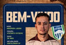 Serra Branca SAF anuncia atacante ex- Grêmio Prudente(SP) para Série D