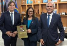 Reitora se reúne com ministro das Comunicações para debater TV e Rádio da UFPB
