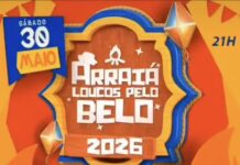 Tradicional Arraiá Loucos Pelo Belo acontece dia 30 na Capital