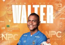Cruzeiro de Itaporanga anuncia contratação de Walter, atacante com passagens por gigantes do futebol brasileiro