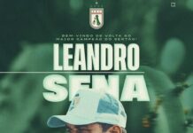 Sousa anuncia retorno de Leandro Sena para comandar o Dino na temporada 2027