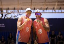 Paraibano George, ao lado de Bruno, conquista título da etapa de Sorriso do Challenger de Vôlei de Praia