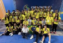Brasil conquista vice-campeonato geral da Copa Pacífico de Natação, no Chile