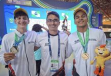 PARAÍBA CONQUISTA QUATRO MEDALHAS NA NATAÇÃO E CHEGA A 16 NOS JOGOS DA JUVENTUDE 2026