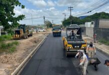 Obras do Viaduto do Bairro das Indústrias entram em fase final